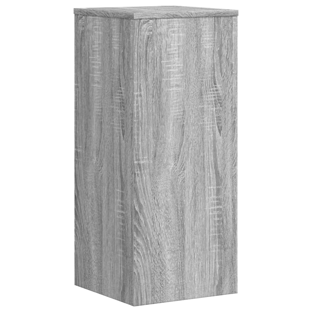 Portavasi mobili per fiori set da 2 legno ingegnerizzato Sonoma grigio 02_0045356
