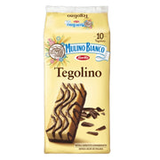 Mulino bianco tegolino in confezione da 10 tegolini - 350 grammi totali