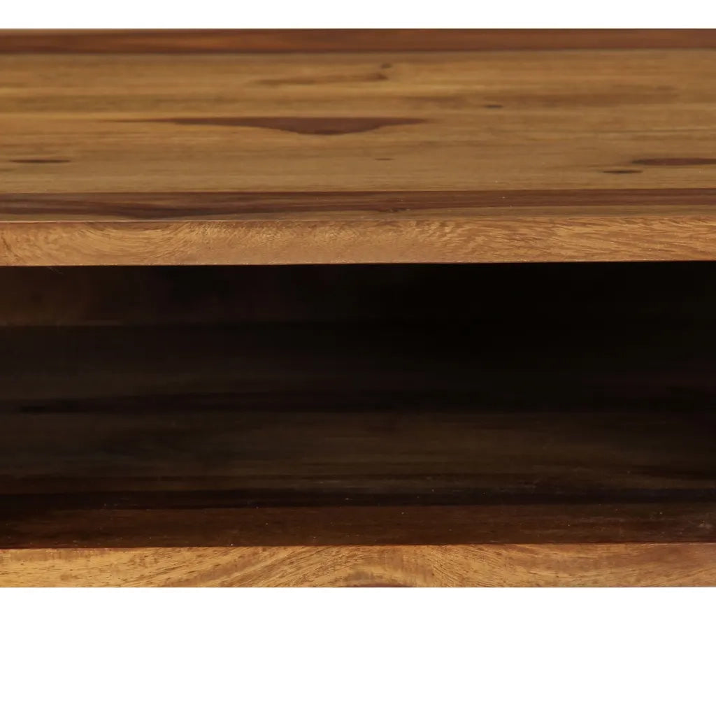 Scrivania in Legno Massello di Sheesham 110x55x76 cm cod mxl 69312