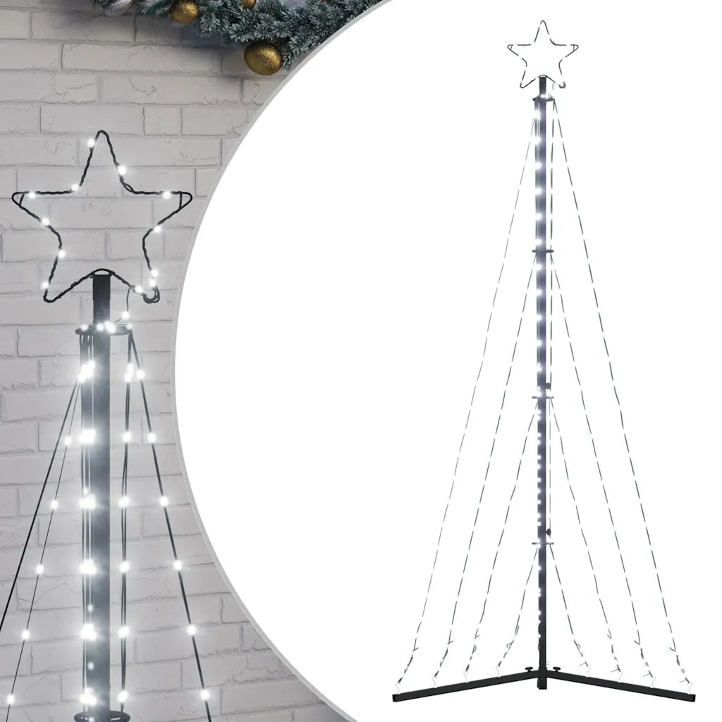 Albero di Natale a LED 339 LED Bianco Freddo 182 cm 3307646