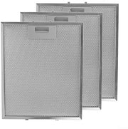 Set di filtro per aspirapolvere da 3 pezzi - Filtro in rame da lavare - Filtro a grasso per aspirapolvere - 5 livelli di filtrazione - 300 x 250mm - Compatibile con la maggior parte dei marchi