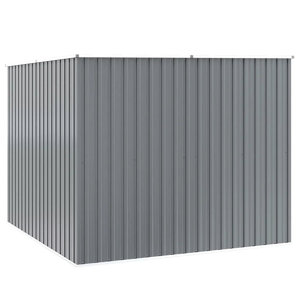 Capanno da Giardino Grigio 195x198x159 cm in Acciaio Zincato cod mxl 45849