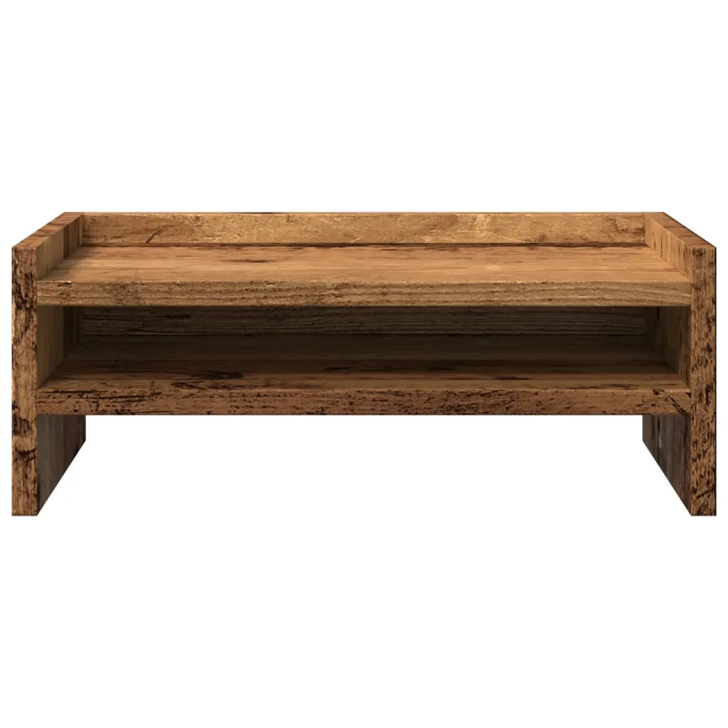 Supporto Monitor Legno Vecchio 42x24x16 cm in Truciolato 854722