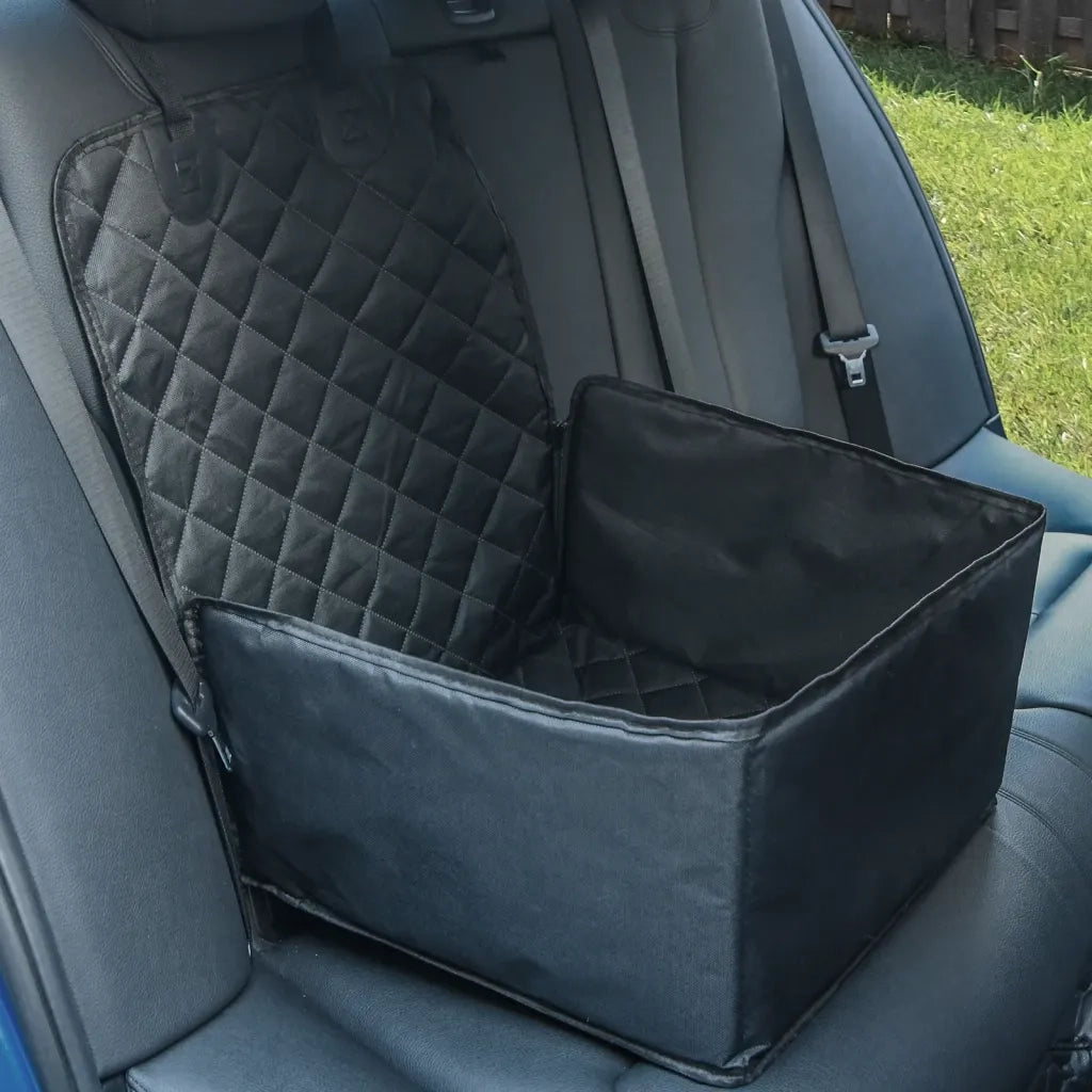 Seggiolino Auto per Cani Nero 45x45x25/55 cm 4005651