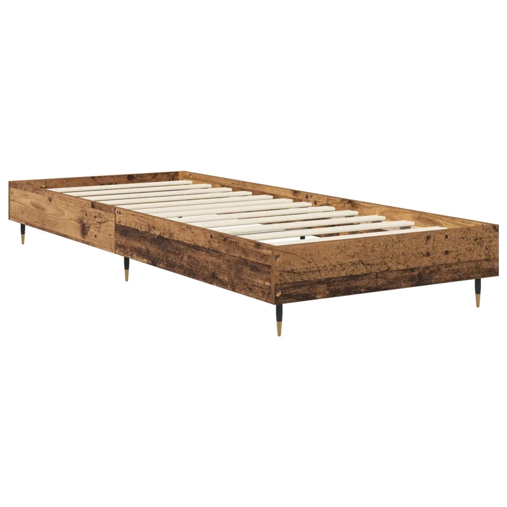 Struttura del letto Legno antico 80 x 200 cm