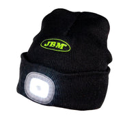 CAPPELLO INVERNALE CON LAMPADA A LED FRONTALE PER TUTTI GLI USI JBM
