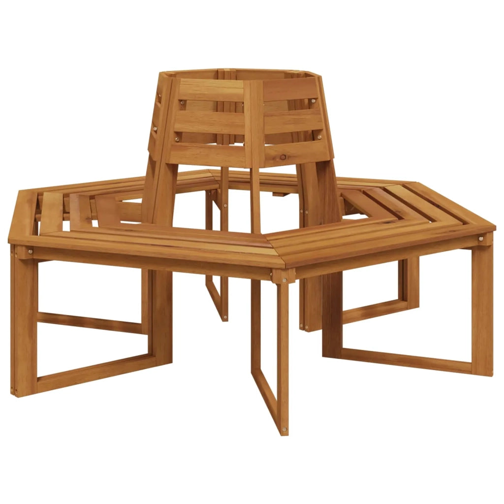 Panchina per Alberi 2 pz 160 x 140 x 86 cm 3428163