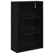 Armadio da Bagno | Mobile da Bagno a muro Rovere Nero 40 x 16 x 62,5 cm