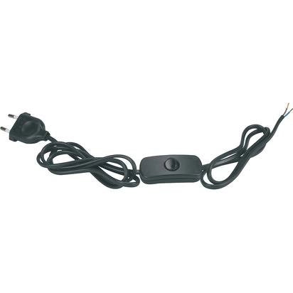 Cavo per abat-jour con spina 2P 2A 250 Va.c