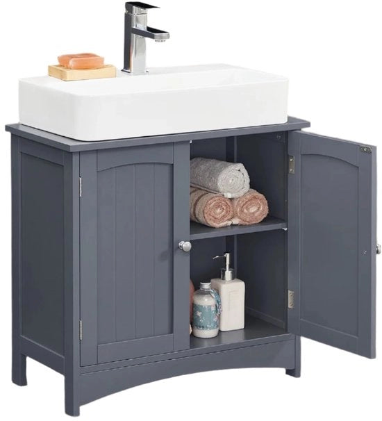 Cassa zincata - unità di stoccaggio - cassa base - MDF durata - 60x30x60cm