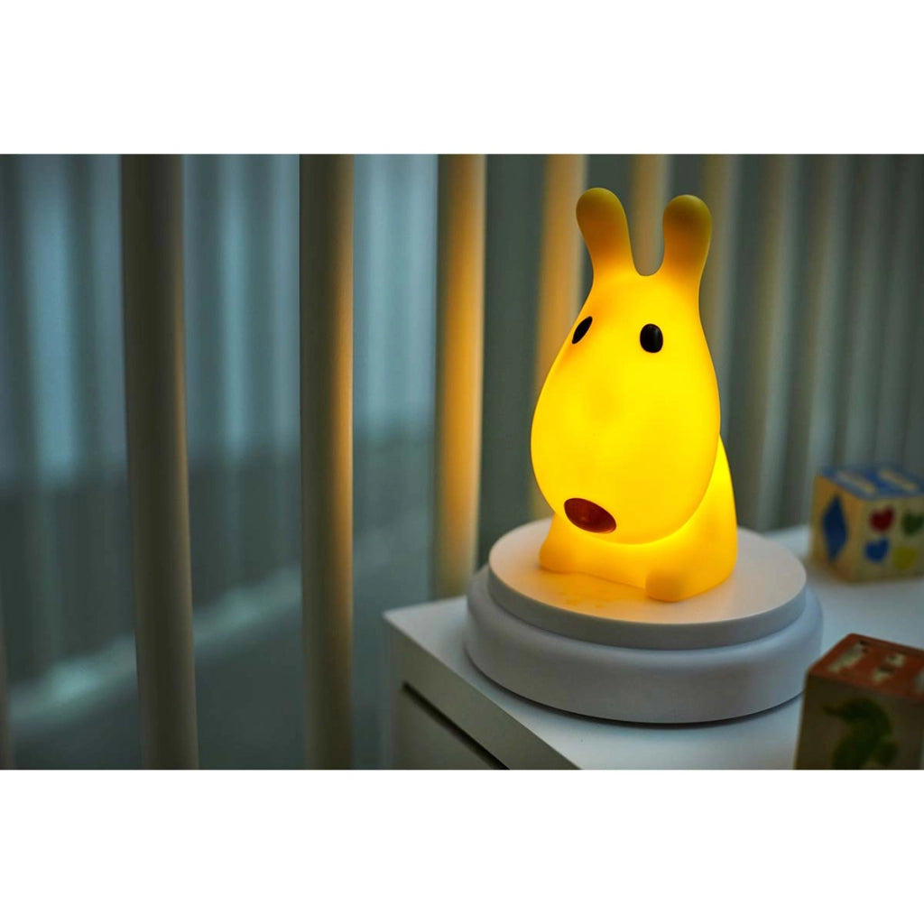 INNOCENT DOG Luce notturna per cani a LED Design divertente Giallo Alecto