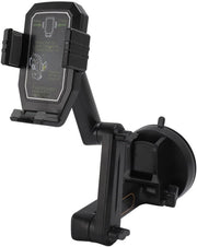 Supporto per Telefono Universale - 16,9 Pollici Lunghezza Gancio - Morsetto Robusto - Per Parabrezza/Dashboard - Flessibilità di Regolazione - Rotazione a 360 Gradi - Supporto per Auto