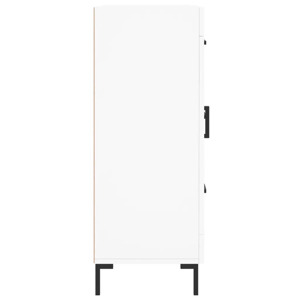 Credenza Bianca 69,5x34x90 cm in Legno Multistrato 828044