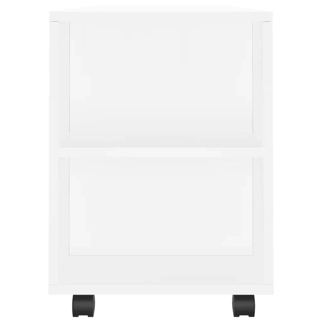 Mobile TV | Armadietto TV | Mobile Porta TV Bianco 102x34,5x43 cm in Legno Multistrato