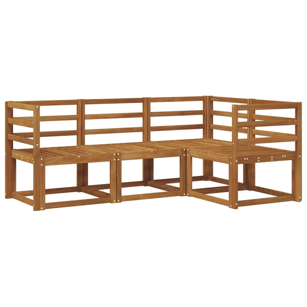 Set di divani da esterno 4 pcs Naturale 3366307
