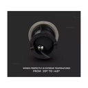 Portafaretto LED Segnapasso a Cilindro (Max 35W) Rotondo Colore Nero IP67  10374