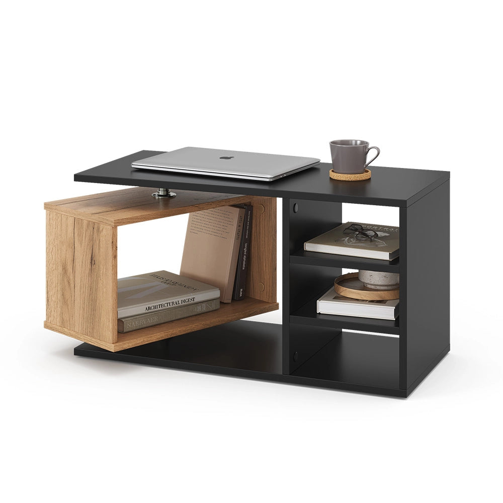 Vicco Tavolino da salotto Nero 88 x 35 cm