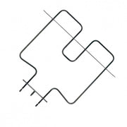 RESISTENZA SUPERIORE FORNO WHIRLPOOL 1400W INDESIT BEKO IKEA COMPATIBILE - Whirlpool Ariston Hotpoint