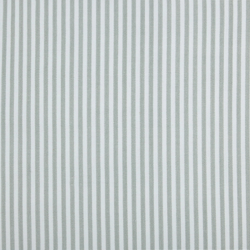 Cuscino decorativo verde e bianco a righe quadrato con Bottoni 45 x 45 cm stile moderno