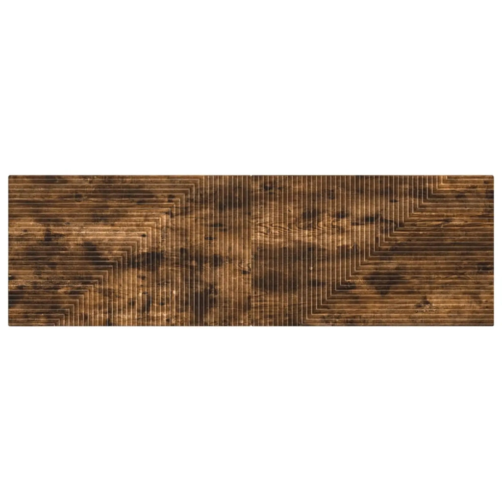 Testiera da Muro HAARLEM Rovere Fumo Legno ingegnerizzato 896950