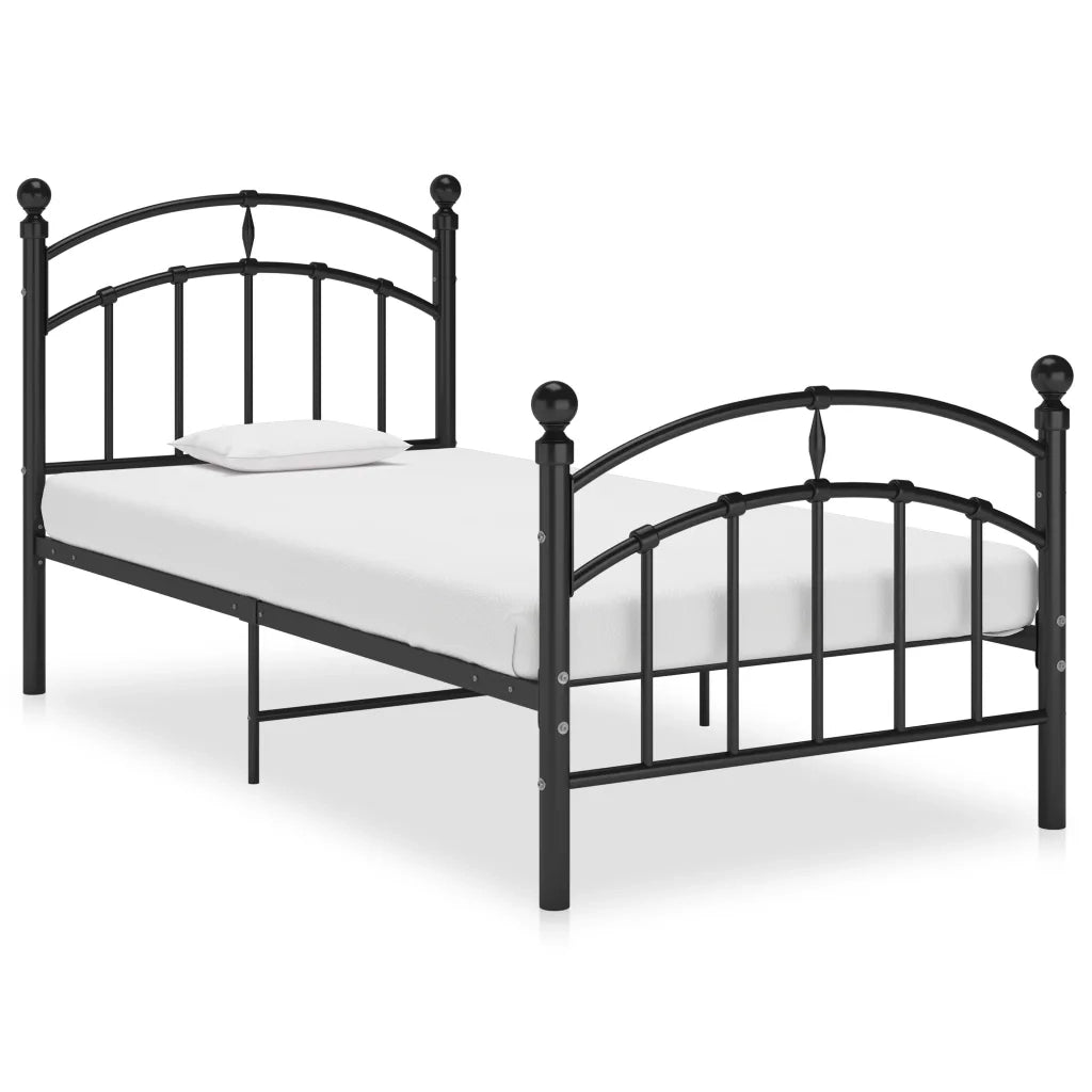 Giroletto Nero in Metallo 100x200 cm cod mxl 61406