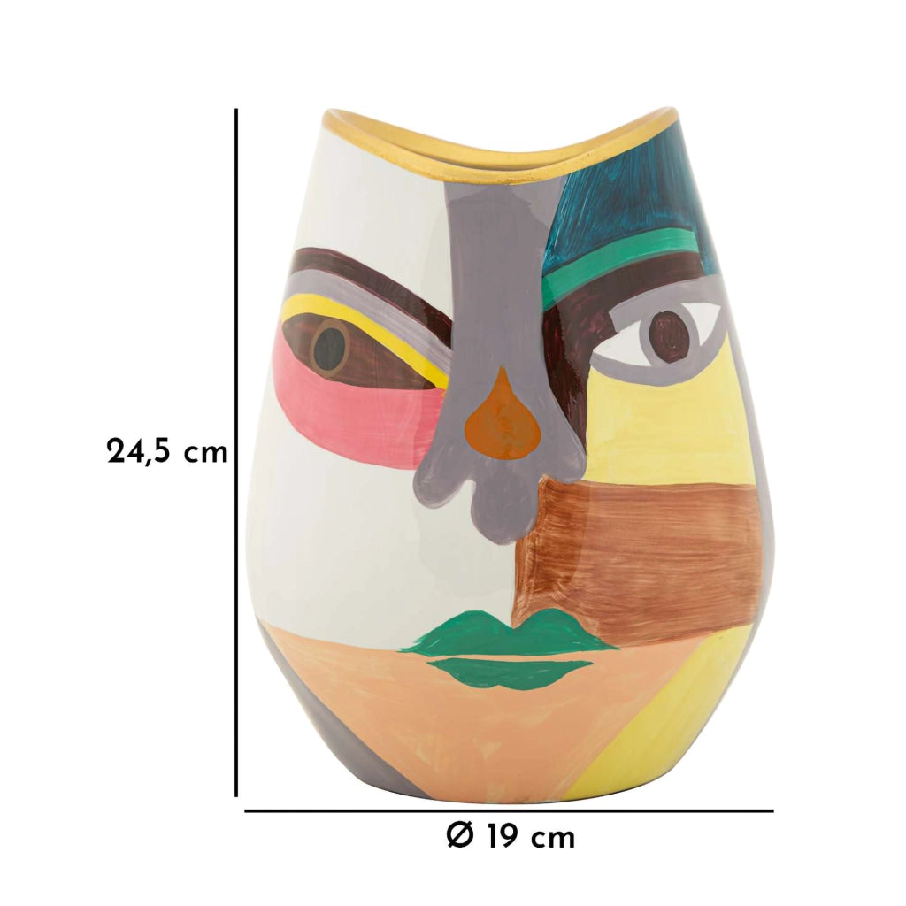 Basesaso, Vaso Disegno Moderno, Multicolore