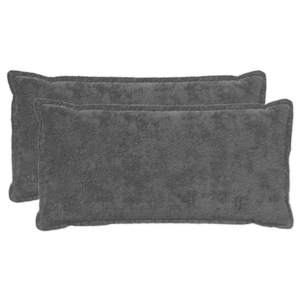 Federa 2 pz HOUTEN Grigio Scuro 40 x 80 cm 918454