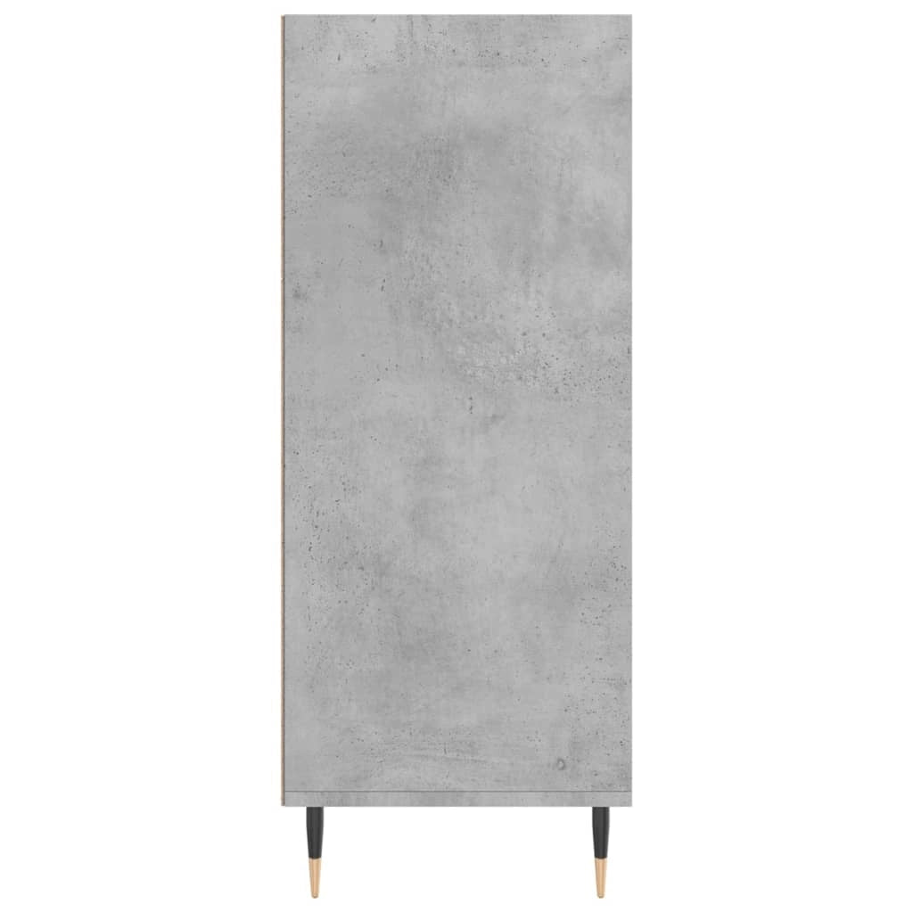 Buffet credenza cassettiera mobiletto mobile contenitore organizer per cucina soggiorno salotto alto 57 x 35 x 90 cm legno ingegnerizzato grigio 02_0034452
