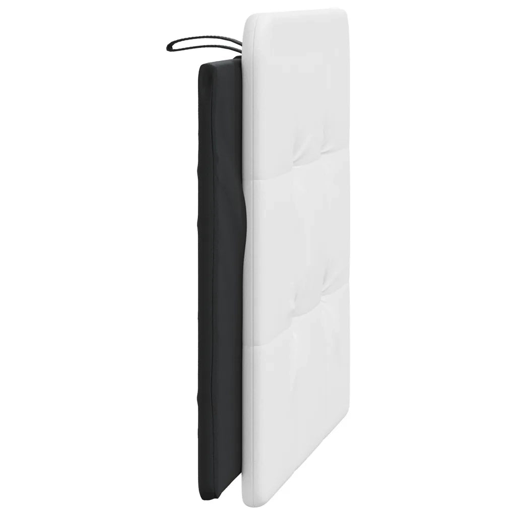 Cuscino Testiera Zadar Nero e Bianco 100 cm in Similpelle CFW5222171