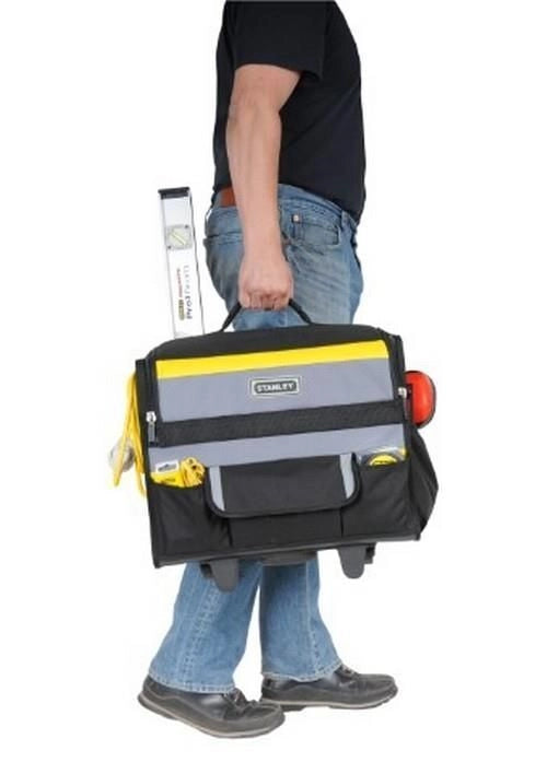 Stanley 1-97-515 Cassetta degli attrezzi Nylon Nero, Grigio