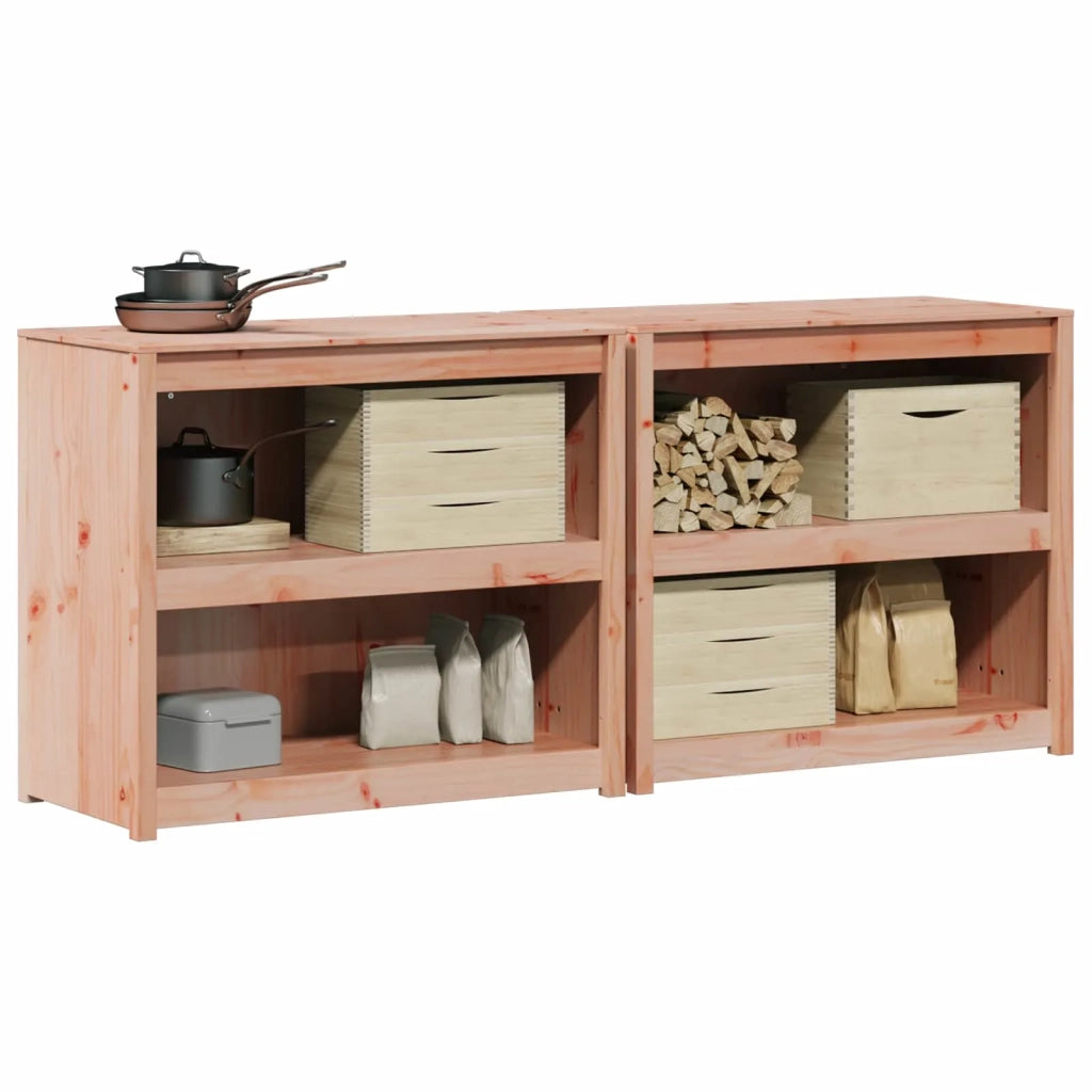 Mobile da cucina da esterno MEPPEL 2 pcs Douglas Naturale 3443805
