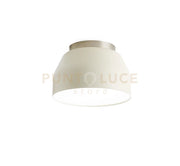 MUG LAMPADARIO DA SOFFITTO PICCOLO 1 LUCE IN METALLO ATTACCO E27 D.28CM
