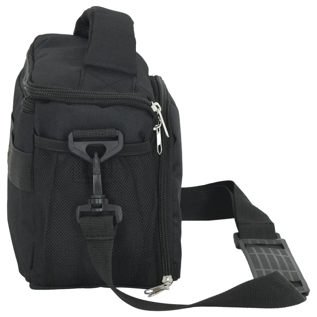 Borsa Fotocamera con Coperta Impermeabile Nera Tessuto Oxford CFW5131317