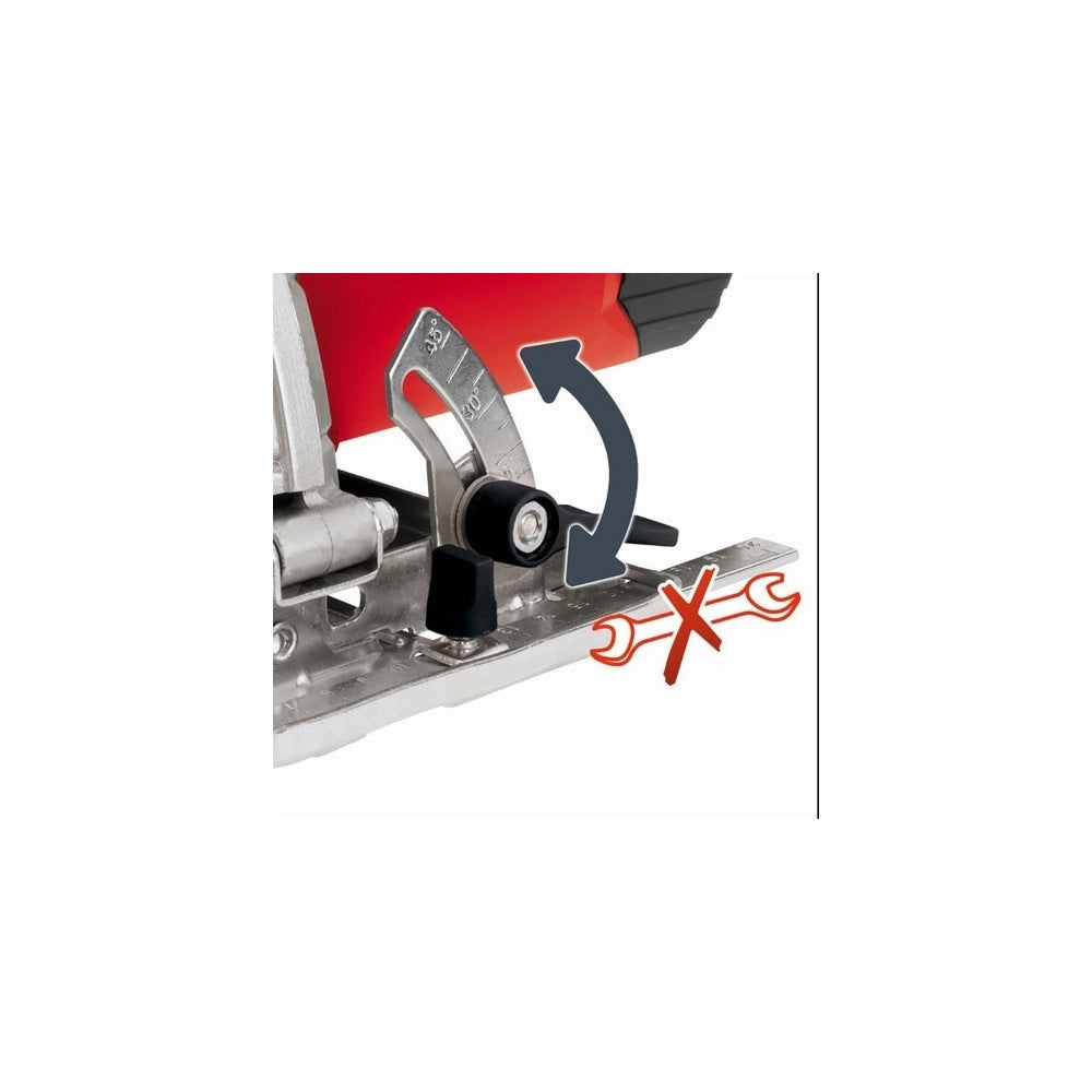 Trade Shop - Sega Circolare Einhell Th-cs 1400/1 Lama 190mm Motore 1400w Avviamento Soft Start -