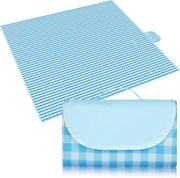 Tenda da picnic 200 x 200 cm - Portatile e Ripiegabile - Blu e Bianco