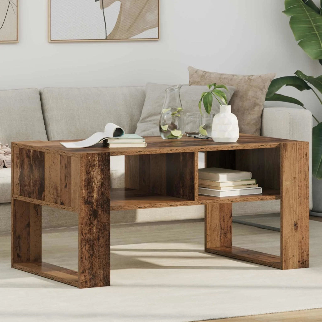 Tavolino da salotto Legno vecchio 92 x 53 x 45 cm