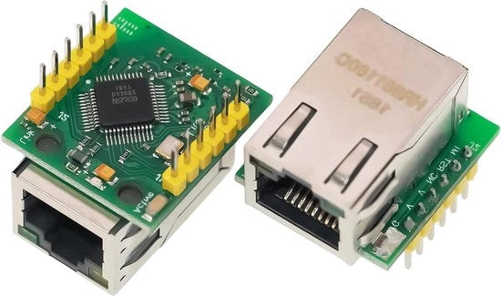 Modulo di Rete Ethernet SPI a LAN TCP/IP per Interfaccia STM32 Convertitore Ethernet TCP/IP compatibile W5500 Interfaccia WIZ820Io 3,3V 5V 2 PCS.