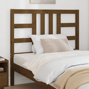 Testiera per Letto Ambra 106x4x100 cm in Legno Massello di Pino