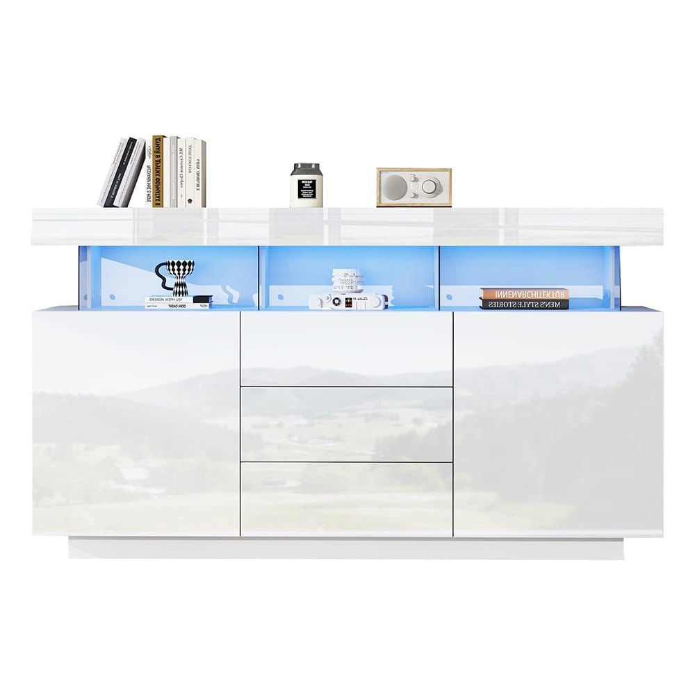 Buffet bar - Xylo - 140x35x80cm LED 16colori acrilico