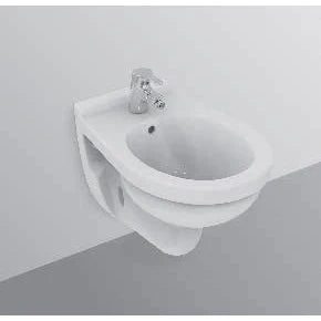 BIDET SOSPESO IDEAL STANDARD DOLOMITE QUARZO EUROVIT MONOFORO BIANCO