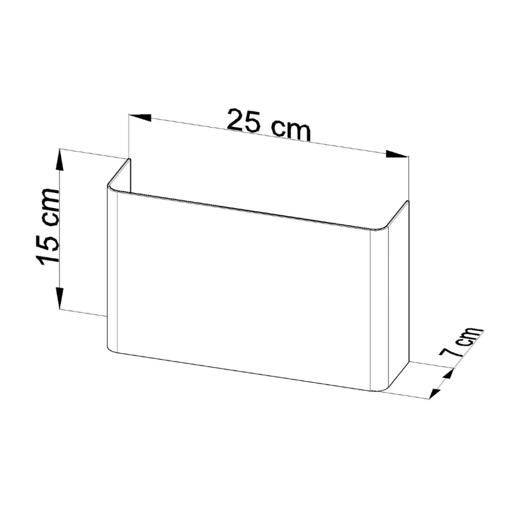 Applique VELLUM bianca in metallo 2xG9 Pure Lume PU.0419