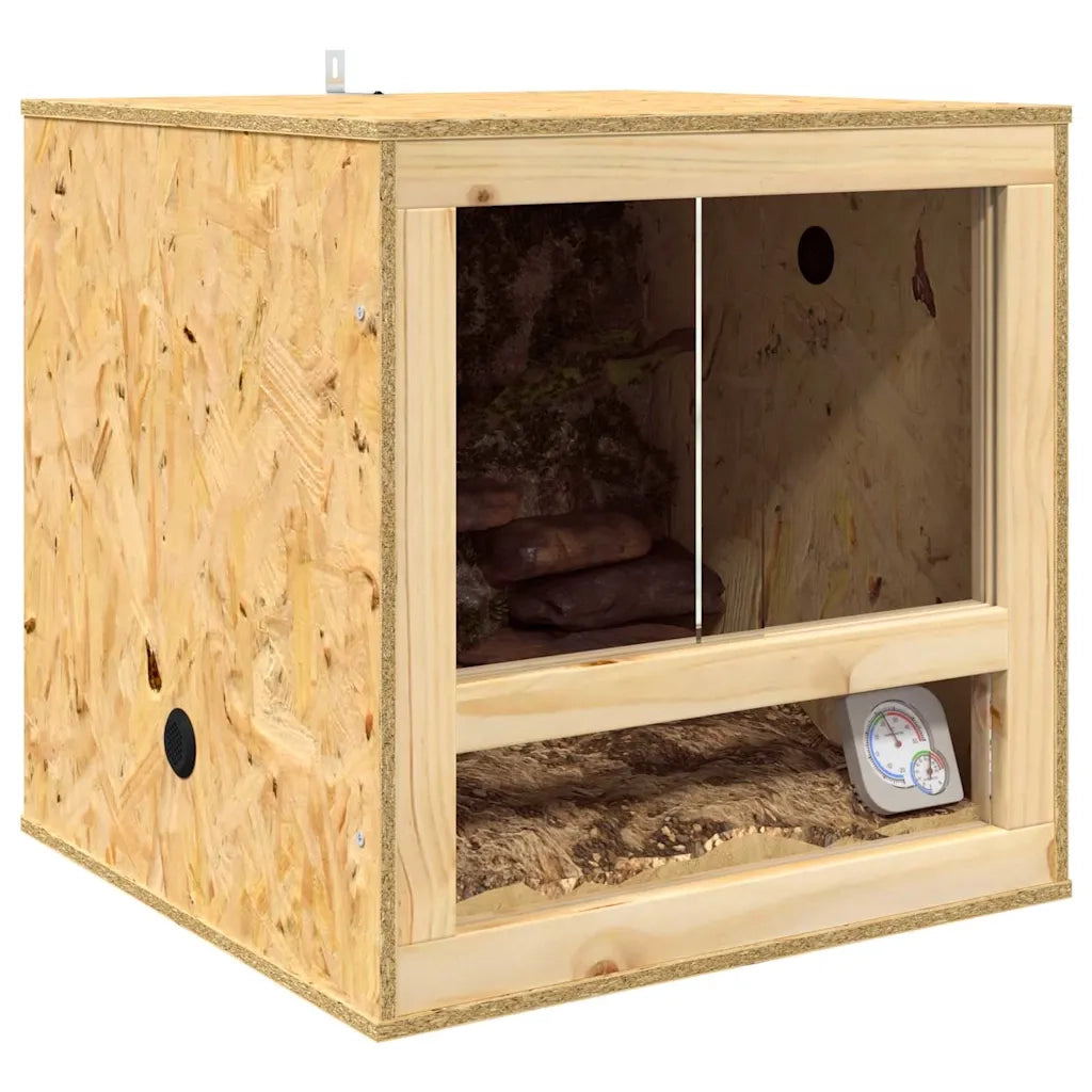 Terrario Marrone 50 x 50 x 50 cm OSB CFW6928894
