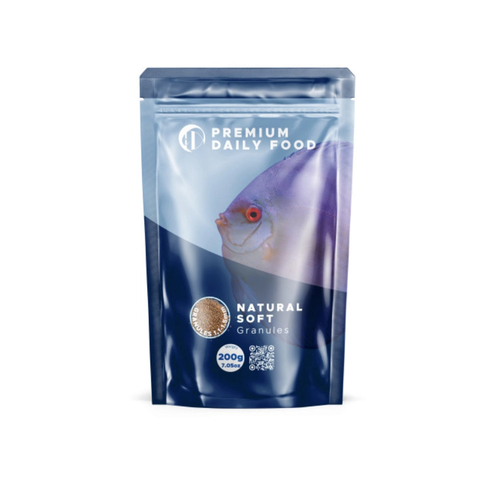 DiscusHobby Natural Soft granules 200g - cibo per pesci ornamentali
