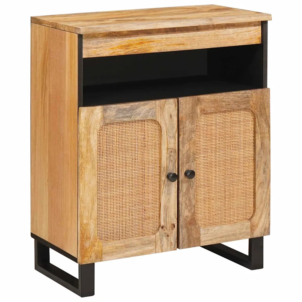 Credenza Marrone 60 x 33 x 75 cm Legno di mango massello