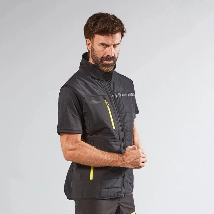 Gilet Upower Wall Taglia l Black Carbon