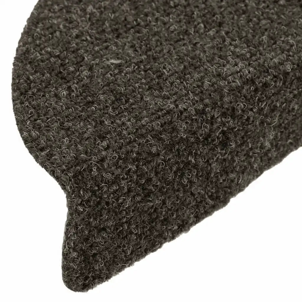 Tappetini per scale autoadesivi 20 pz | Gradini per Scale 56x17x3 cm antracite semicircolari