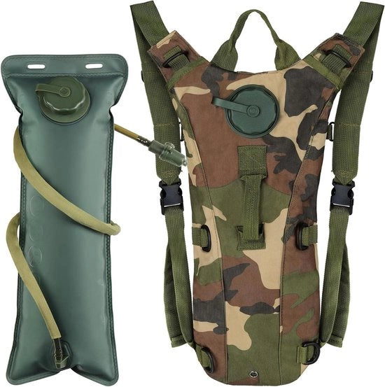 Zak da acqua tattica 3 litri - zaino da bicicletta leggero con sistema di rinfresco - zaino da acqua per correre, andare in bicicletta, camminare

Specifiche tecniche: 3 litri, sistema di rinfresco