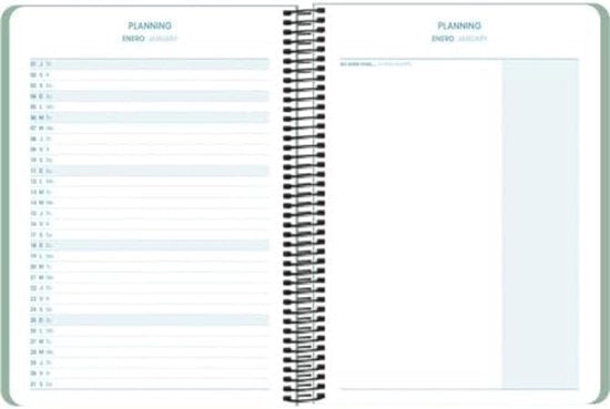 Agenda scolastico 2025-2026 - Pianta settimanale formato A5 con copertina flessibile