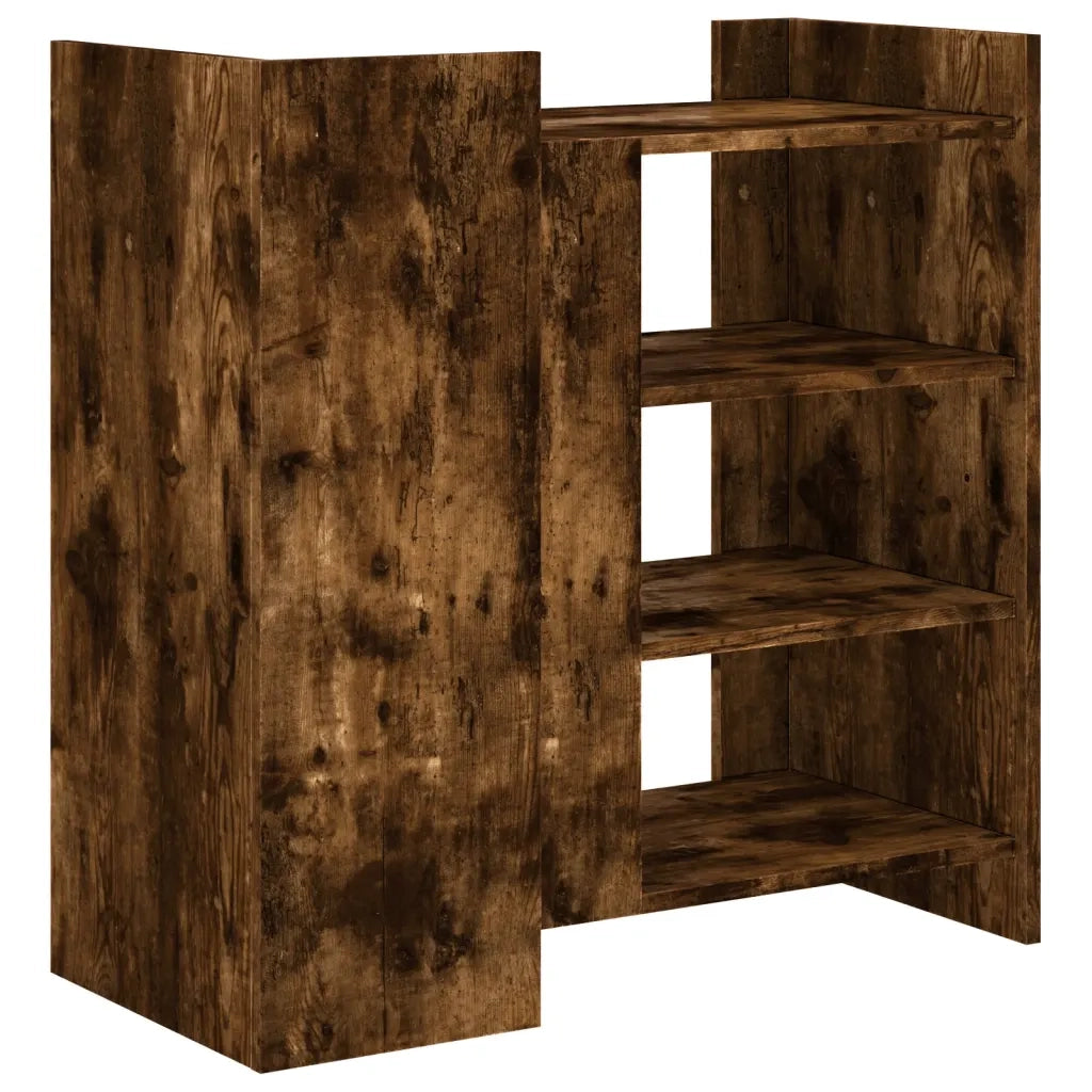 vidaXL Credenza Rovere Fumo 73,5x35x75 cm in Legno Multistrato