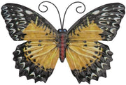 Decorazione per Parete Artigianale a Forma di Farfalla Metallica - Decorazione per Parete Giardino - Decorazione per Parete Interna - Decorazione per Parete Scultura - Manufatto a Mano - Elevato Livello di Abilità Artigianale - Arte per Parete